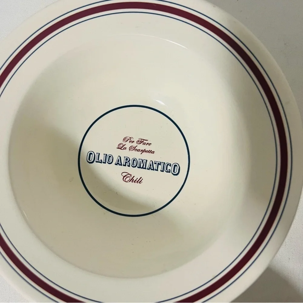 Williams Sonoma Olio Aromatico Antipasti Appetizer Dip Chili Bowls Set of 4